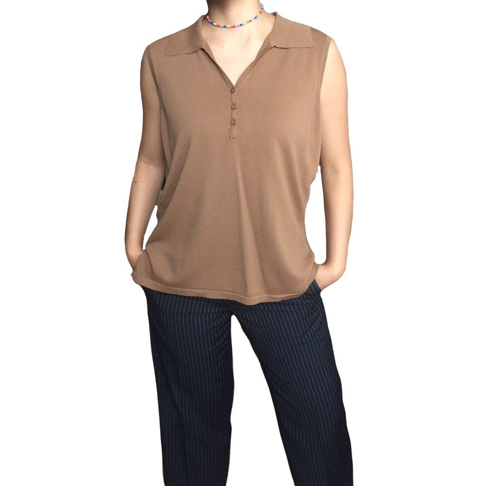 Sleeveless Blouse